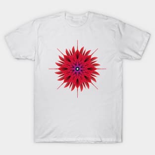 Red flower T-Shirt